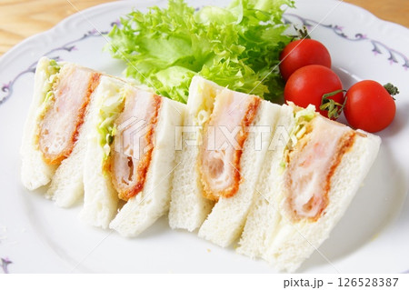 海老カツサンドイッチ 海老カツサンドイッチ 126528387