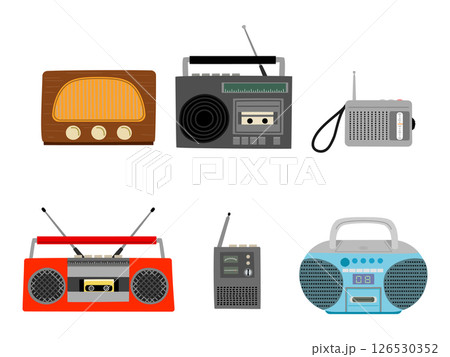 レトロなラジオ レトロなラジオ 126530352