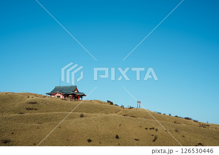 Hakone Mototsumiya Shrine on Mount Komagatake Summit 126530446