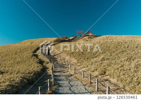 Hakone Mototsumiya Shrine on Mount Komagatake Summit 126530461
