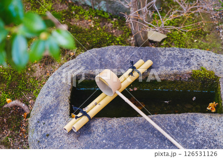 [おふさ観音]美しいお寺の境内の風景 126531126