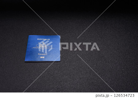 International biometric passport of a citizen of Australia 126534723