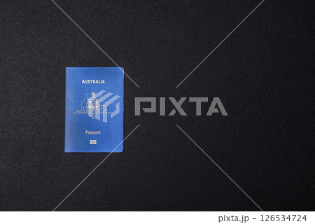 International biometric passport of a citizen of Australia 126534724