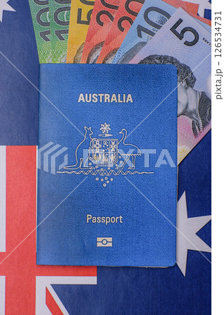International biometric passport of a citizen of Australia 126534731
