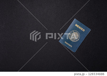 International biometric passport of a citizen of Mexico International biometric passport of a citizen of Mexico 126534886