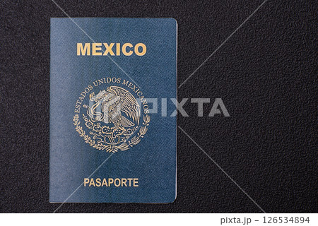International biometric passport of a citizen of Mexico International biometric passport of a citizen of Mexico 126534894