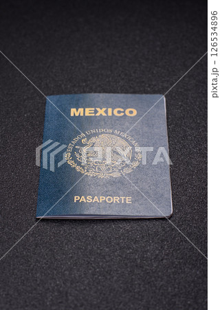International biometric passport of a citizen of Mexico 126534896