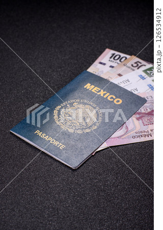 International biometric passport of a citizen of Mexico 126534912