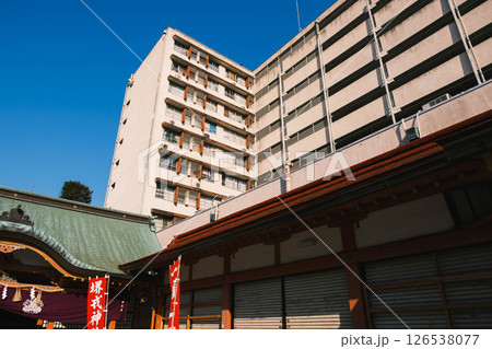 [菅原神社]神社とマンション 126538077