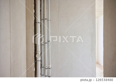 Industrial Pipe Systems utilized in a Construction Environment for various purposes 126538480