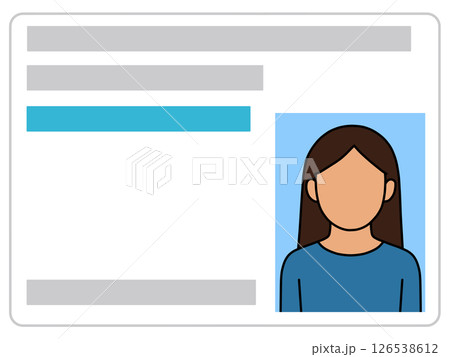 免許証IDカード「AI生成画像」 126538612