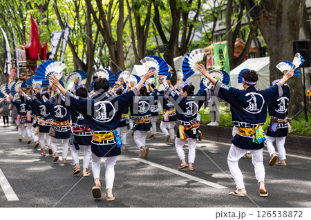 仙台青葉まつり　すずめ踊り大流し 126538872