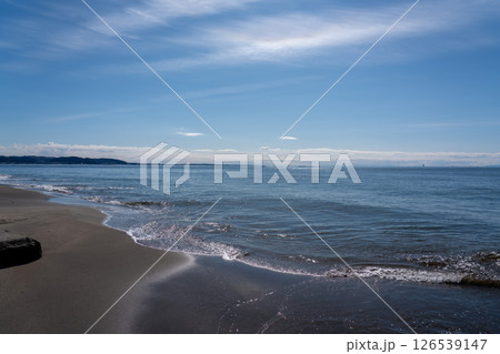 神奈川県 江ノ電と富士山 湘南 神奈川県 江ノ電と富士山 湘南 126539147