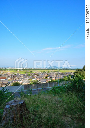 胡宮神社から多賀町の眺め(滋賀県) 胡宮神社から多賀町の眺め(滋賀県) 126539790