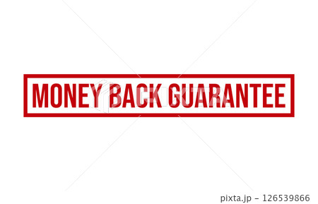 MONEY BACK GUARANTEE Rubber Stamp Seal Vector 126539866