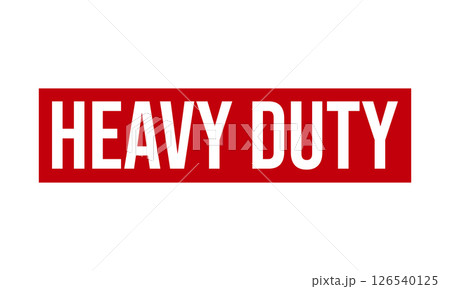 Heavy Duty Rubber Stamp Seal Vector Heavy Duty Rubber Stamp Seal Vector 126540125
