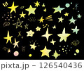水彩風星イラストセット 126540436