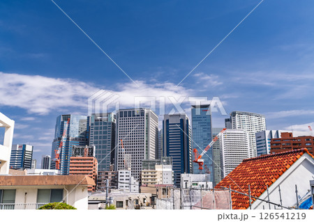 《東京都》品川駅周辺の摩天楼・都市風景 《東京都》品川駅周辺の摩天楼・都市風景 126541219