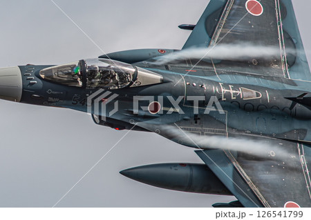 大空を飛ぶ戦闘機 126541799