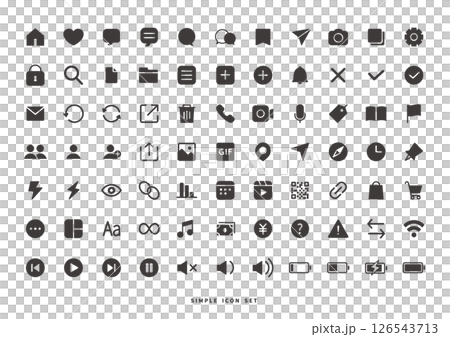 Icon set SNS Icon set SNS 126543713