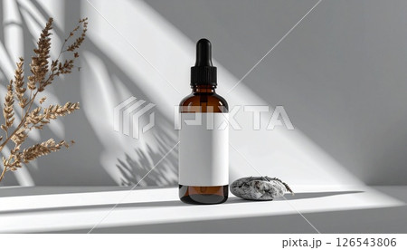 シンプルなアメニティのモックアップ素材5 126543806