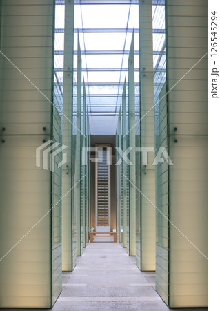 A Modern Architectural Hallway With Illuminated Transparent March 28 2025 A Modern Architectural Hallway With Illuminated Transparent March 28 2025 126545294