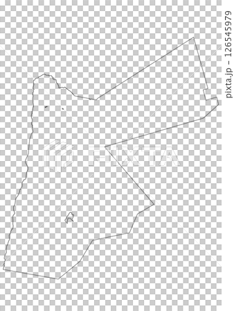 約旦空白地圖 約旦空白地圖 126545979