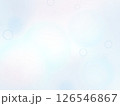 淡いシャボン玉のイメージの背景素材 126546867