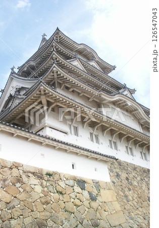 姫路城と青空 姫路城と青空 126547043