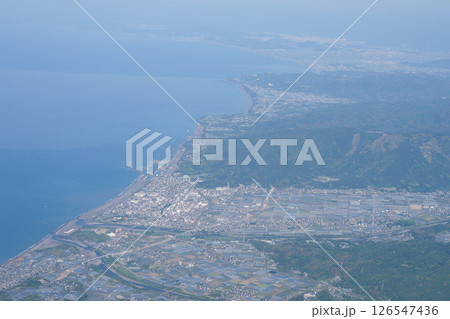 機内から見た高知県南部(太平洋上~高知空港着陸まで) 機内から見た高知県南部(太平洋上~高知空港着陸まで) 126547436