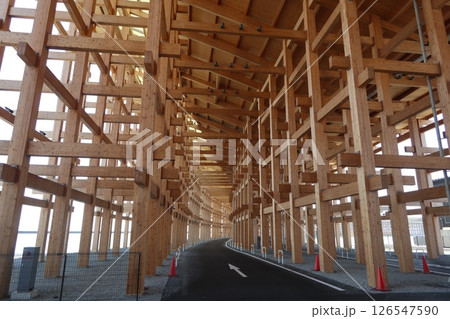 大阪・関西万博の大屋根リング(EXPO2025) 126547590