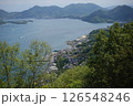 筆影山から見下ろす街並み 126548246