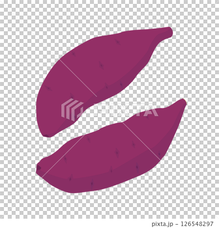 Sweet potato illustration 126548297
