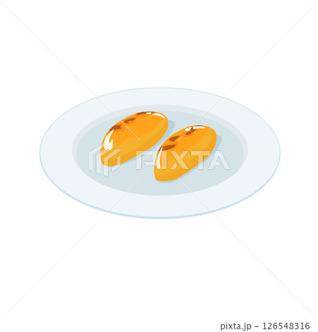 スイートポテトのイラスト 126548316