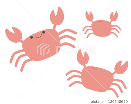 カニの親子 126548639