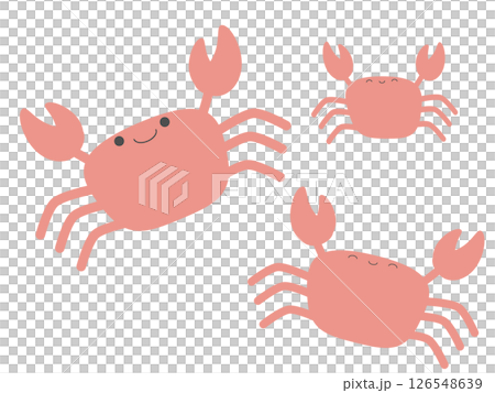 カニの親子 126548639