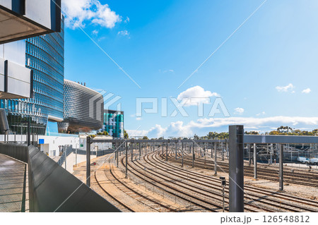 Adelaide City Railway station entry point 126548812