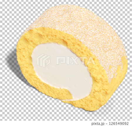 ロールケーキ(クリームたっぷり焦げ目なし) ロールケーキ(クリームたっぷり焦げ目なし) 126549092