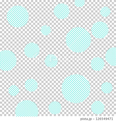 水玉模様 壁紙 イラスト 126549471