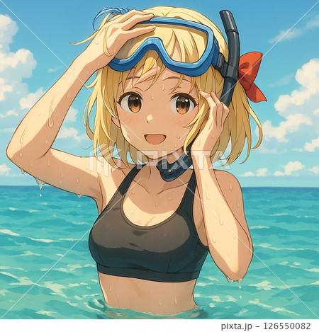 水中の笑顔 126550082