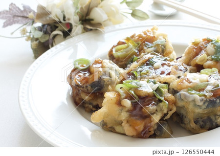 巻き寿司の天ぷら 126550444