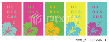 ハイビスカス 背景素材 フレーム 壁紙 ハイビスカス 背景素材 フレーム 壁紙 126550701