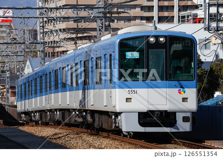 アレグロブルーカラーを維持する阪神5550系 126551354