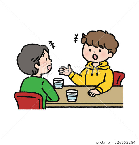 話し合いをする人物 126552284