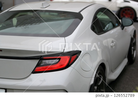 車のテールランプ 車のテールランプ 126552789