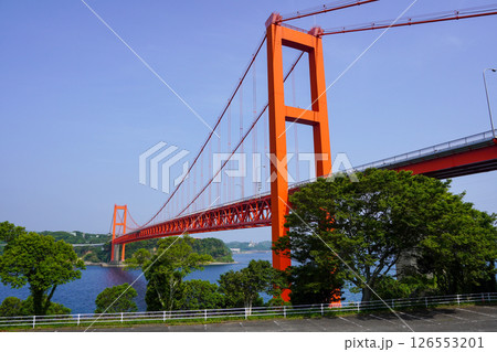 平戸大橋（長崎県平戸市） 126553201