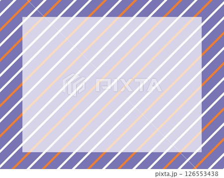 フレーム　ストライプ　ホワイトスペース 126553438