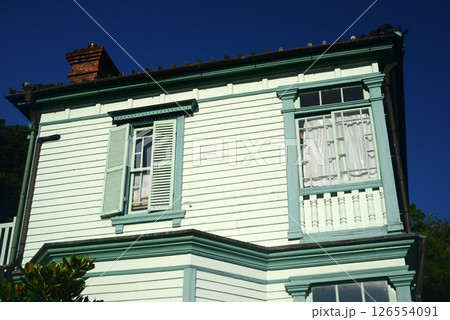 四国村明治時代後期の神戸異人館の外装-2 126554091