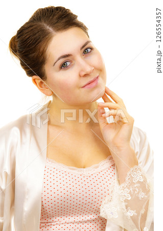 Girl with no makeup Girl with no makeup 126554357