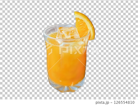 フレッシュ生搾りオレンジジュース フレッシュ生搾りオレンジジュース 126554810